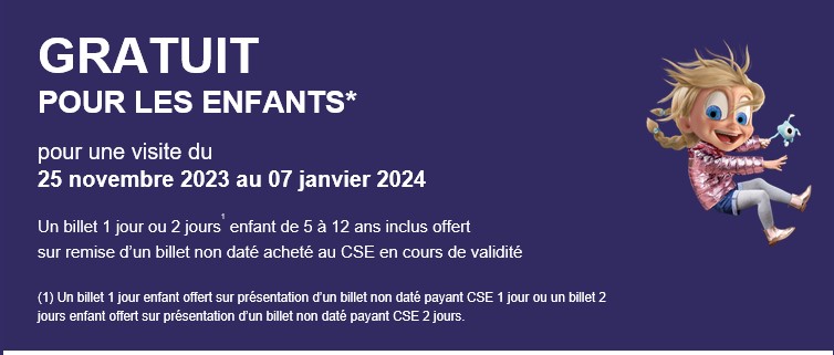 Futuroscope - Billet 1 jour daté Vente Flash